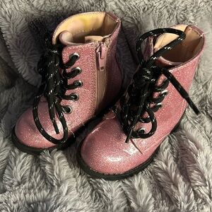 Jellypop Kids Pink Boots - size 5